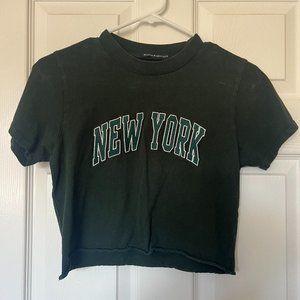Brandy Melville New York Green t-shirt